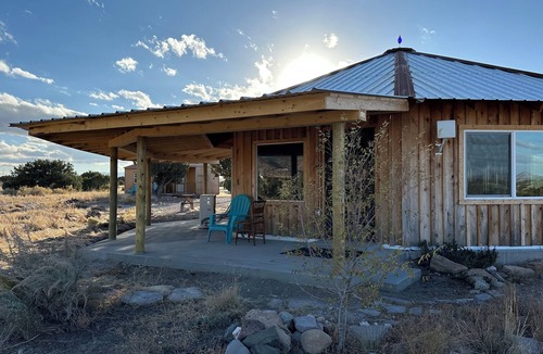 Magdalena Cottage | Hogan and bunkhouse on 10 acres with privacy and beautiful mountain views.