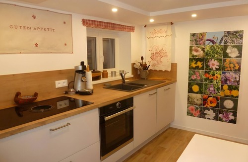 Mittelhausen House | Holiday Home “La Maison De Mediovilla” with Private Terrace, Garden and Wi-Fi