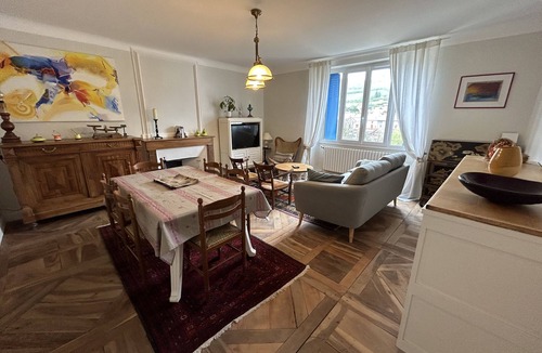 Saint-Georges-de-Luzencon House | Holiday Home 'Le Mas De Campels' with Mountain View, Private Pool and Wi-Fi