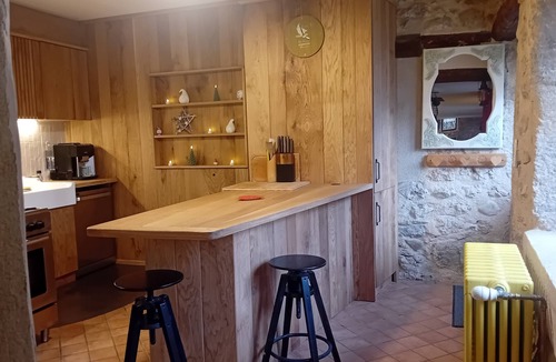 Saint-Gervais House | Holiday Accommodation "Maison de pierre" with beautiful view