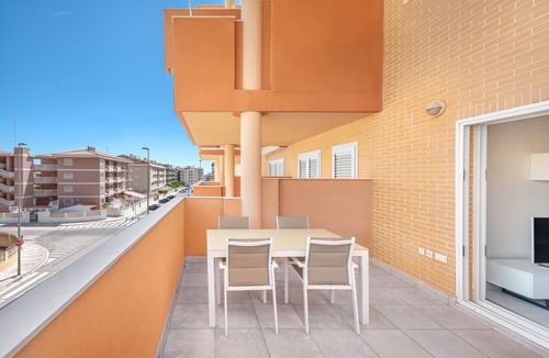 Canet de Berenguer Apartment | Holiday Apartment "Lopimar Exclusivo" with Pool, Private Balcony & Wi-Fi
