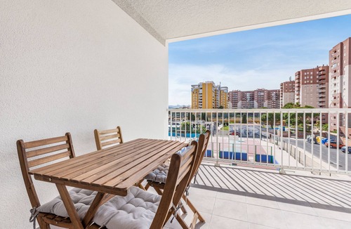 Canet de Berenguer Apartment | Holiday Apartment "Lopimar Playa" with Mountain View, Balcony & Wi-Fi