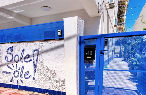 Grao de Gandia Apartment | Holiday Apartment "Soleole7" with Shared Terrace, A/C & Wi-Fi