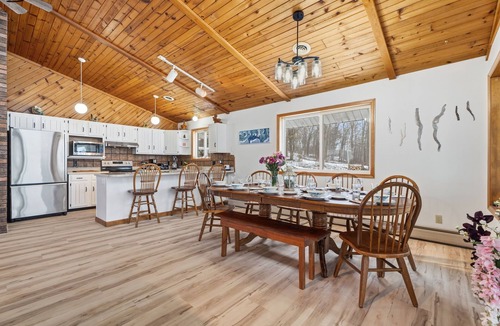 Ovid House | Holiday availability! Expansive Lakefront home, 300 Ft of Private Beach, Top Amenities!
