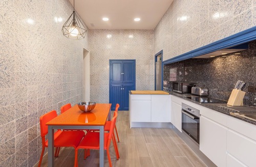 Vilafranca del Penedes House | Holiday Home Casa Palma 12 with Terrace, Balcony & Wi-Fi