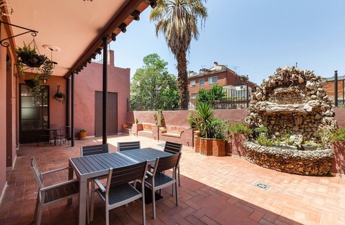 Vilafranca del Penedes House | Holiday Home Casa Palma 12 with Terrace, Balcony & Wi-Fi