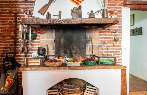 Palau-del-Vidre House | Holiday Home 'Ancienne Maison Vigneronne' with Private Pool, Private Terrace and Wi-Fi