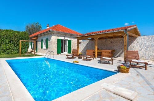 Puljane House | Holiday home Ana with pool national park krka