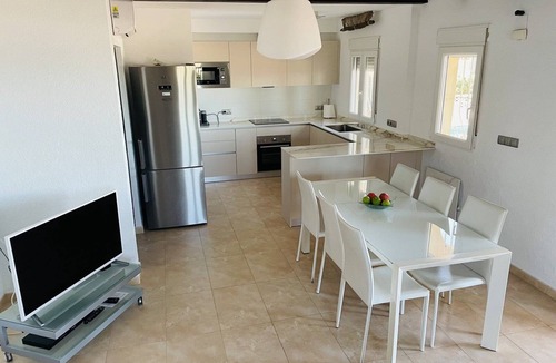 Almadrava Beach House | Holiday Home 'Beach Villa Denia' with Sea View, Wi-Fi and Air Conditioning