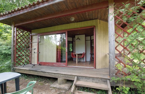 Malbosc House | Holiday Home 'Bungalow Moulin Du Gournier' with Private Terrace and Shared Garden