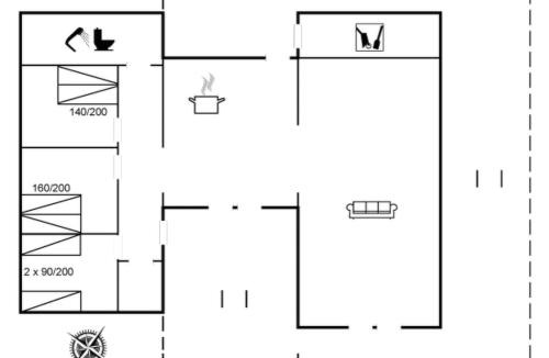 Vrist Strand House | Holiday Home Damaskin - 300m from the sea by Interhome