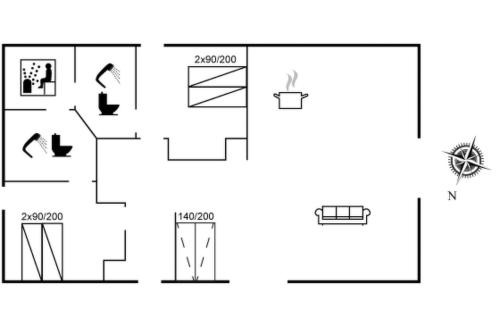 Nørre Lyngvig House | Holiday Home Dorrit - 1-2km from the sea by Interhome