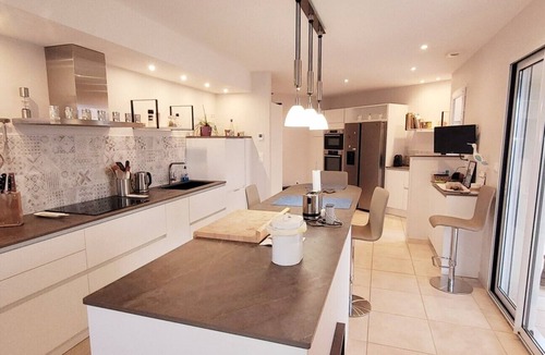 Les Conches House | Holiday Home “La Villa Des Conches - 701” with Private Terrace, Garden & Wi-Fi