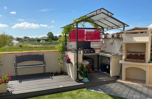 Les Conches House | Holiday Home “La Villa Des Conches - 701” with Private Terrace, Garden & Wi-Fi