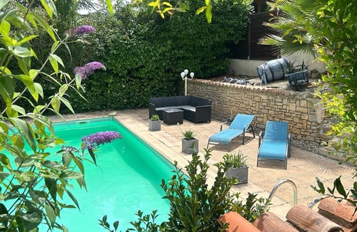 Villarzel-du-Razes House | Holiday Home 'L'ancienne Forge' with Private Pool, Private Terrace and Wi-Fi