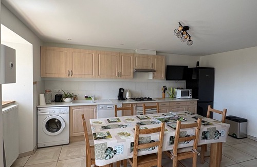 Saint-Julien-Labrousse House | Holiday Home 'Gîte Les Combes Claires' with Mountain View and Wi-Fi