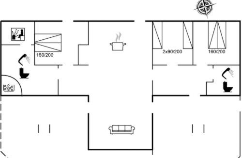 Klegod House | Holiday Home Hærulf - 300m from the sea by Interhome