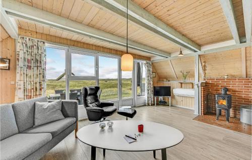 Hvide Sande House | Holiday Home Hvide Sande With A Fireplace 05