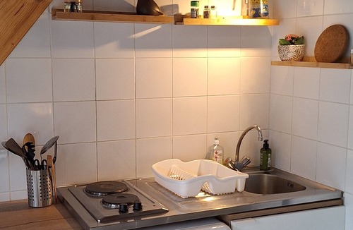 Fye House | Holiday Home 'La Maisonnette Du Meslay' with Private Terrace, Shared Garden & Wi-Fi