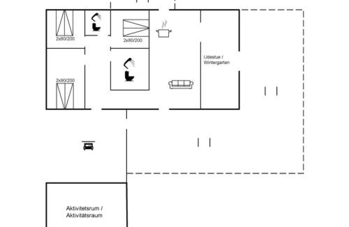 Skaven Strand House | Holiday Home Levin - 700m to the inlet by Interhome