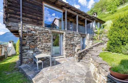 Malvaglia-dagro House | Holiday home "Malvaglia" with mountain and valley views