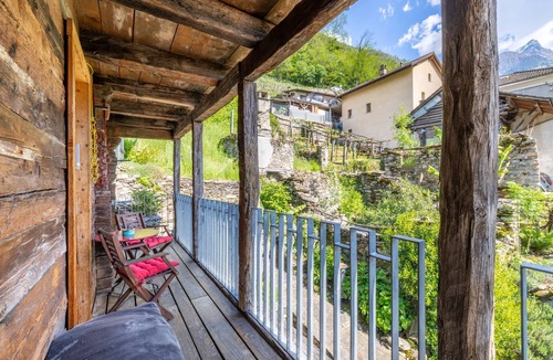 Malvaglia-dagro House | Holiday home "Malvaglia" with mountain and valley views