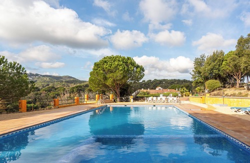 Palafolls House | Holiday Home 'Masia Mas Bolet' with Mountain View, Private Pool and Private Terrace