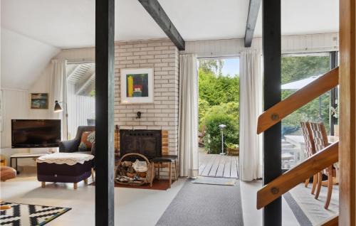 Klint House | Holiday Home Nykøbing Sj With Fireplace 12