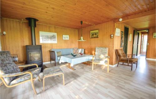 Norsminde House | Holiday Home Odder With A Fireplace 07