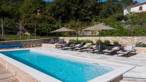 Moscenicka Draga House | Holiday Home Oliti with Pool