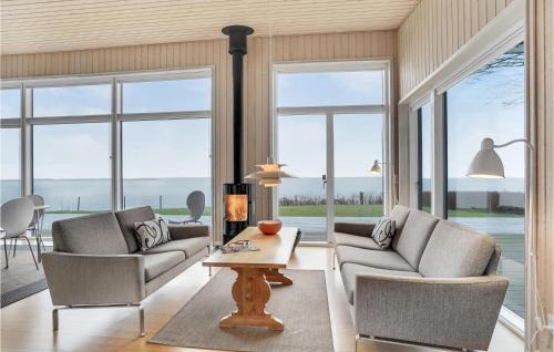 Ronbjerg House | Holiday Home Roslev With A Fireplace 01
