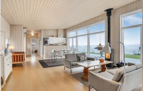 Ronbjerg House | Holiday Home Roslev With A Fireplace 01