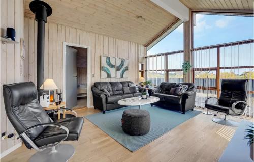 Skovmose House | Holiday Home Sydals With A Fireplace 08