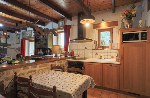 Lanvellec House | Holiday Home 'Ty Coz' with Private Terrace, Private Garden and Wi-Fi