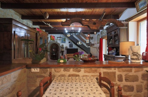 Lanvellec House | Holiday Home 'Ty Coz' with Private Terrace, Private Garden and Wi-Fi