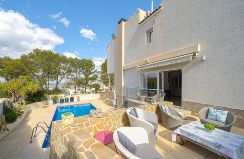 El Albir House | Holiday Home Villa Polar Spaniahome with Sea View, Pool & Wi-Fi