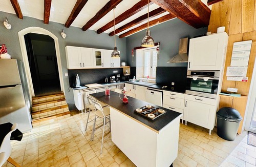 Restigne House | Holiday Home with Indoor Pool, Hot Tub, and Petanque Court