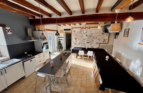 Restigne House | Holiday Home with Indoor Pool, Hot Tub, and Petanque Court