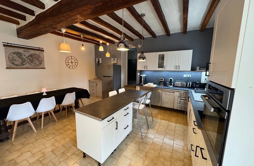 Restigne House | Holiday Home with Indoor Pool, Hot Tub, and Petanque Court