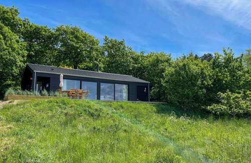 Knebel House | Holiday home with panoramic view of Aarhus Bay