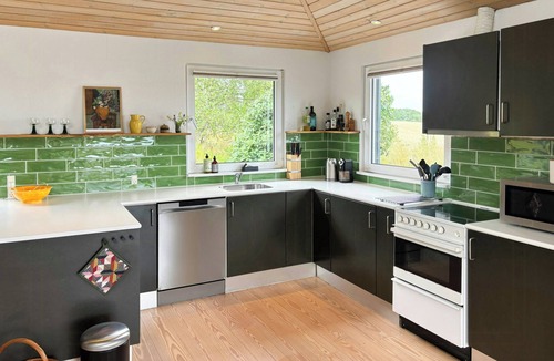 Knebel House | Holiday home with panoramic views on Helgenæs