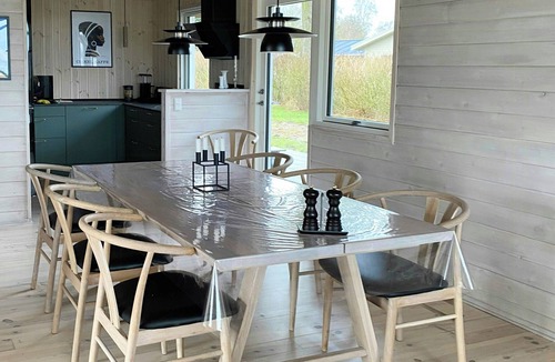 Lundø House | Holiday home with pool and fjord views on Lundø