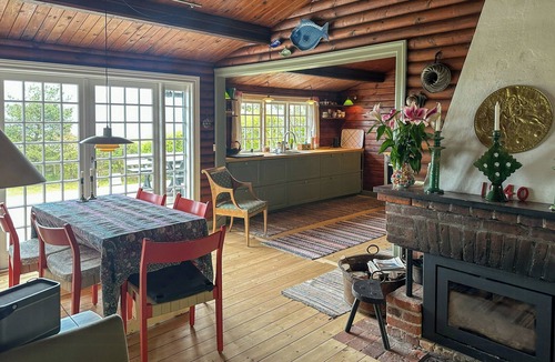 Hornbaek House | Holiday home with sea views and pier near Hornbæk