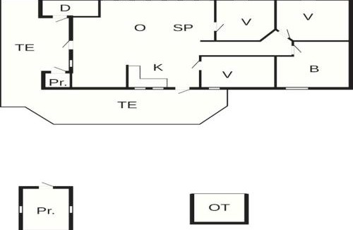 Vorupør House | Holiday Home with Terrace & Fire Pit