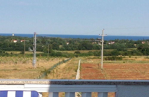 Savudrija House | Holiday house with a heated pool and a sea view