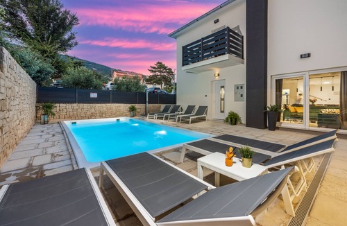 Baska House | Holiday house with a swimming pool Baška, Krk (K-21537)