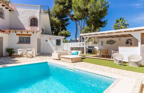Benissa Coast Villa | Holiday 'Villa Casa Verano Eterno' with Pool, Garden & Mountain View