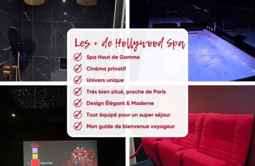 Chateau-Thierry Apartment | Hollywood Spa Jacuzzi - Cinéma