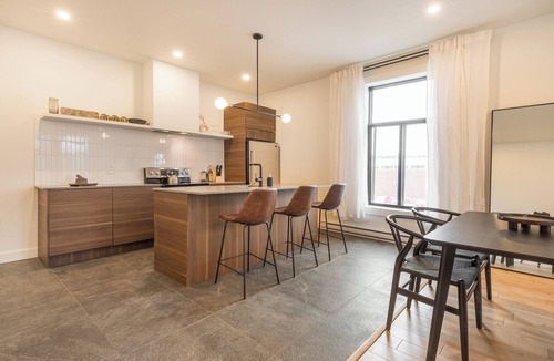 Hochelaga Apartment | HOMA-Comfort&Style-1BR-Spacious-Natural Light-FeelHome-A/C-SelfCheckIn-Metro