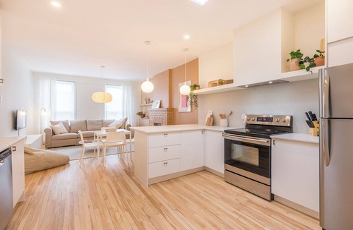 Hochelaga-Maisonneuve Apartment | HOMA-Comfort&Style-1BR-Spacious-Natural Light-FeelHome-A/C-SelfCheckIn-Metro